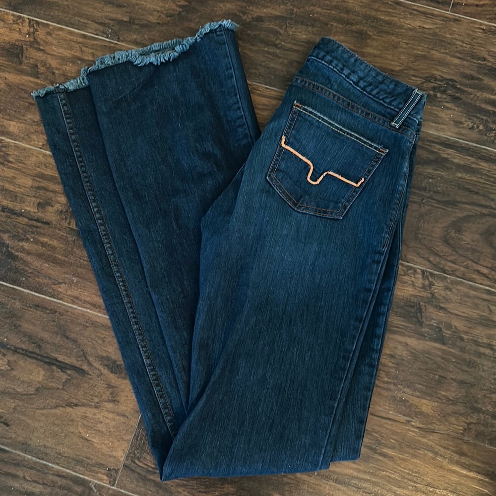 Kimes Lola raw hem 4 36 NWOT